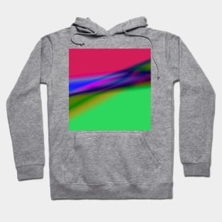 red blue green abstract art Hoodie